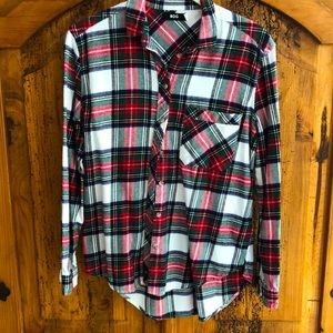 Red/White/Green BDG Flannel